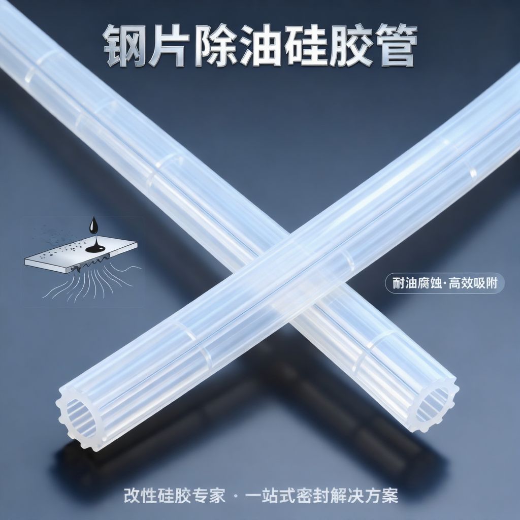 鋼片除（chú）油矽膠管