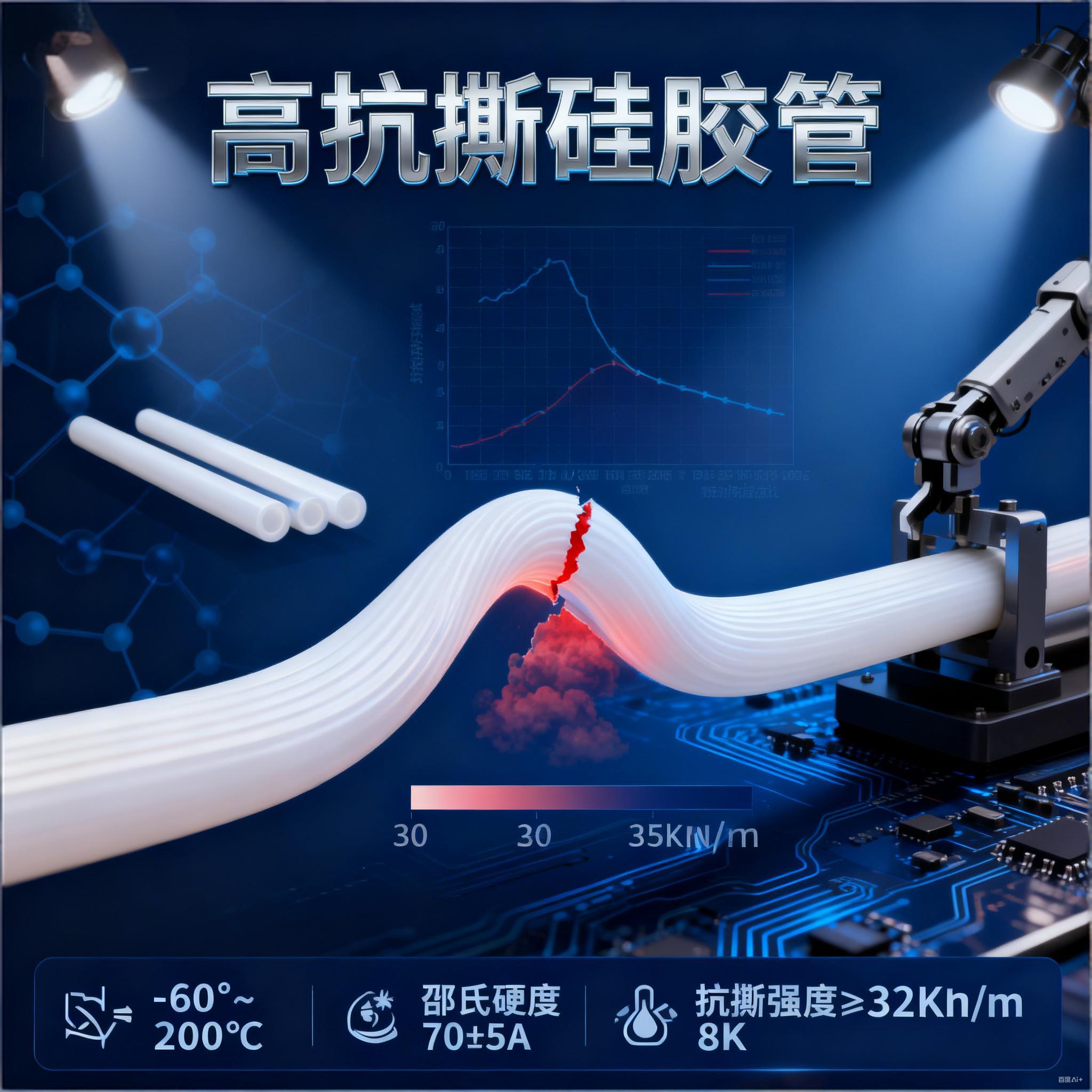 高抗撕矽膠（jiāo）管