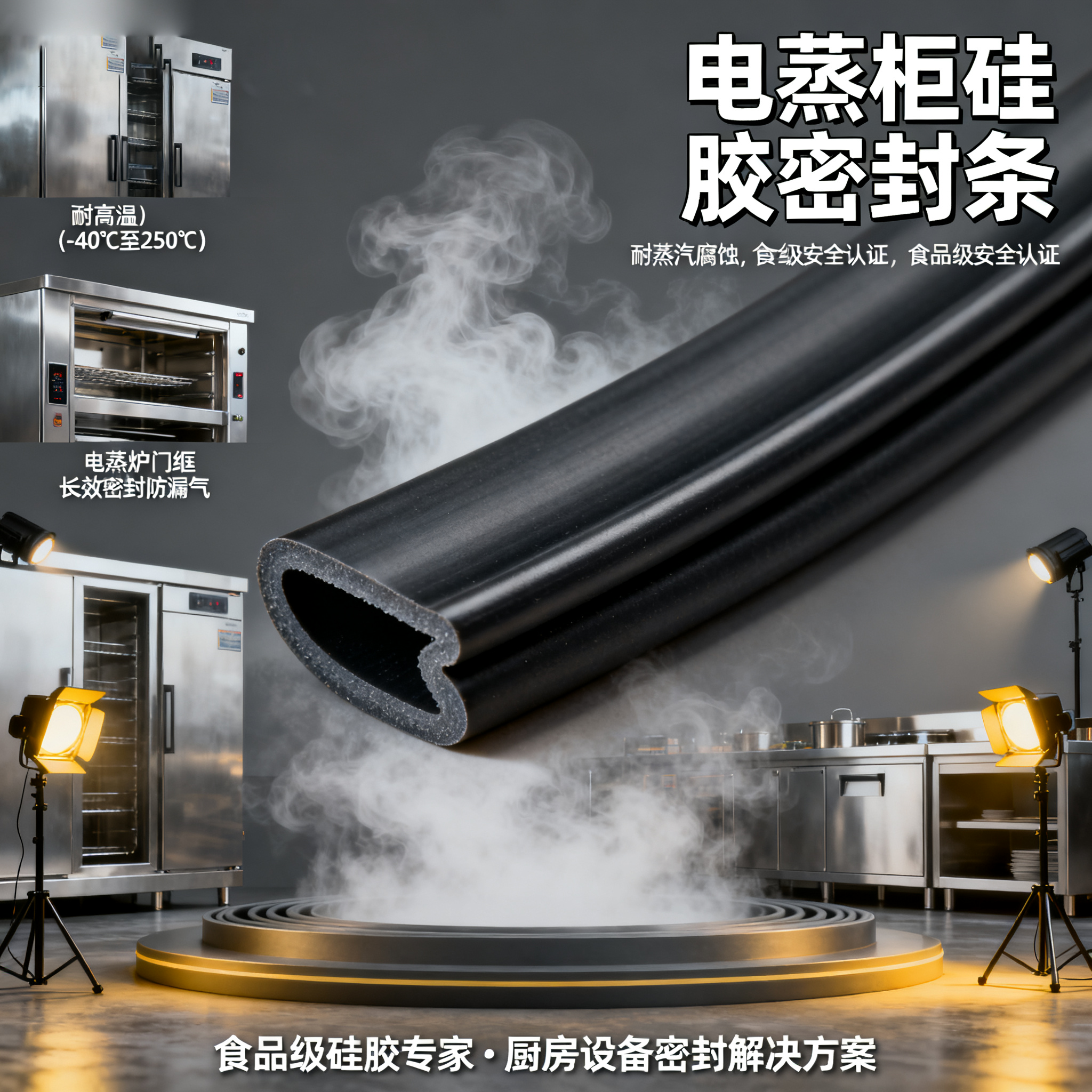 電蒸櫃矽膠密封條