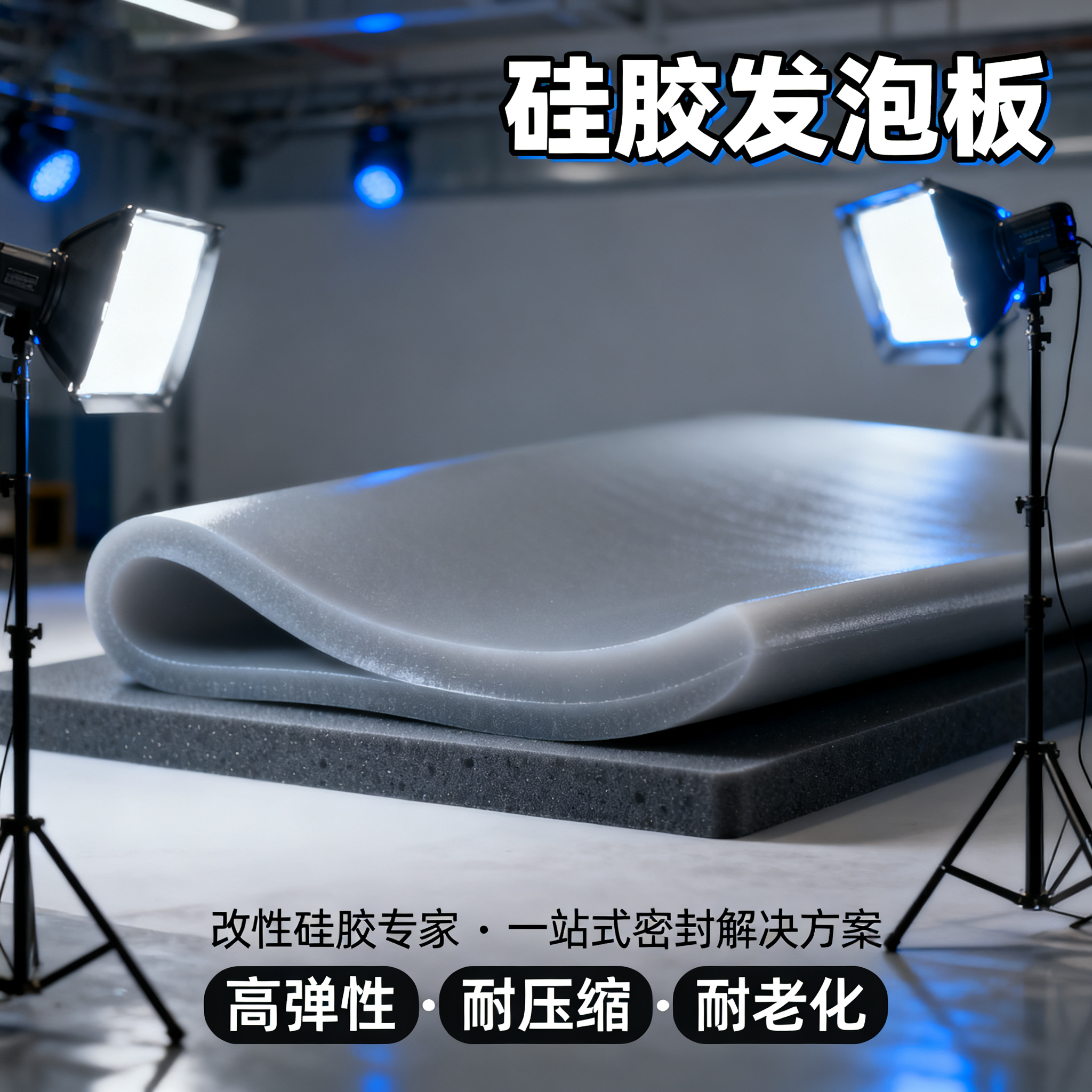 矽膠（jiāo）發泡板